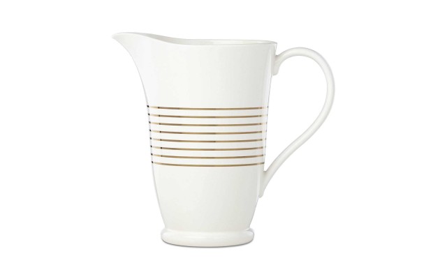  Charles Lane™ Gold-Tone Stripe Accents Pitcher