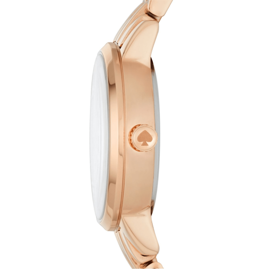  Mini Monterey Rose Goldtone Stainless Steel Five-Link Bracelet Watch (One Size, Rose Gold)