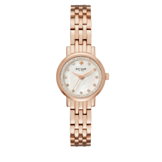 Kate Spade New York Mini Monterey Rose Goldtone Stainless Steel Five-Link Bracelet Watch (One Size, Rose Gold)