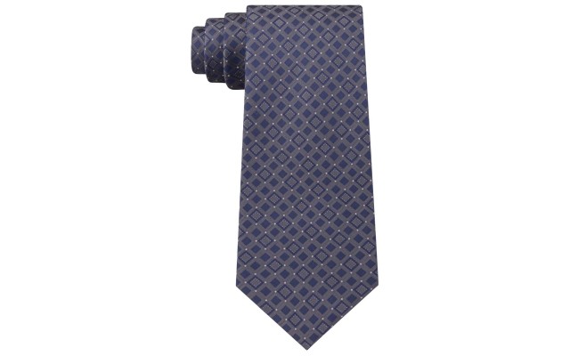  Reaction Men’s Connect Square Slim Silk Ties