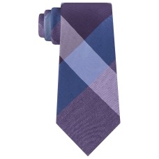 Kenneth Cole Reaction Men’s Onyx Plaid Slim Ties