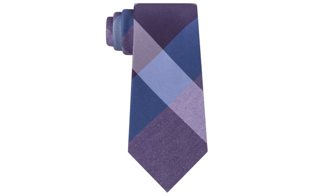  Reaction Men’s Onyx Plaid Slim Ties