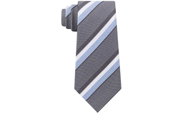  Reaction Men’s Slim Denim Stripe Ties