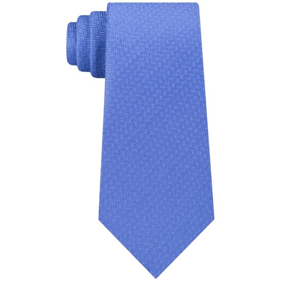  Reaction Men’s Speckle Solid Slim Tie (Navy, 3″)