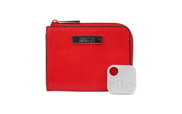  Reaction Top Zip Coin Purse With Tracker Wallets