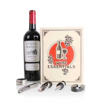Kikkerland BA79-L Large Wine Book, Assorted