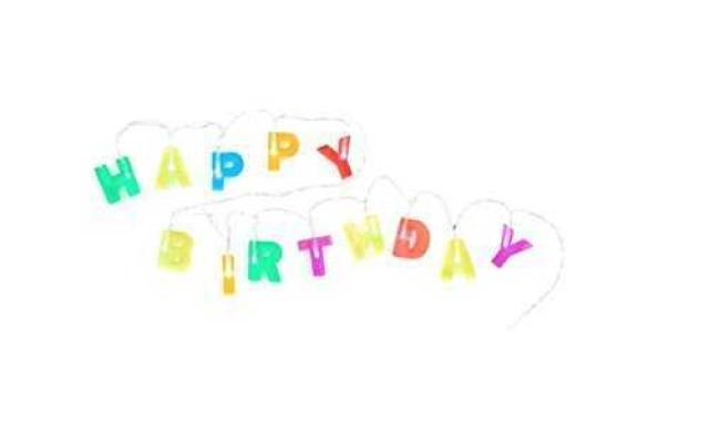  Birthday String Lights