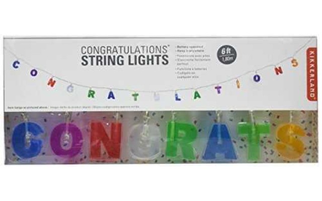  Congratulations String Lights