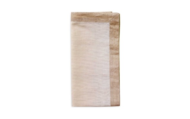  Dip-Dye Napkin (Beige, 20″x20″)