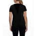 Kirkland Signature Womens Active Tee (Black, L)