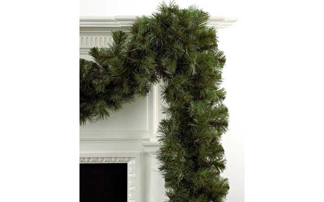 9′ Pre-Lit Designer Garland Lights