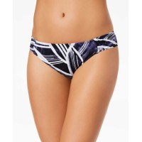 La Blanca Bali Hai Printed Shirred Bottoms Women’s Swimsuit (Dark Blue, 12)
