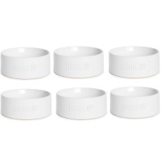 Lacourte Pet Embossed Drink up Bowl Set of 6