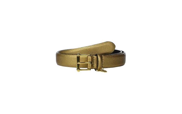 Lauren Ralph Lauren Logo-charm Stingray-Embossed Belt