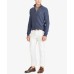 Lauren Ralph Lauren Men’s Big & Tall Half-Zip Sweater (Navy Blue, 2XB)