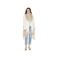 Lauren Ralph Lauren Reversible Faux-fur Collar (Natural)
