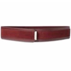 Lauren Ralph Lauren Women’s Allington Suede Stretch Belt (Wine, L)