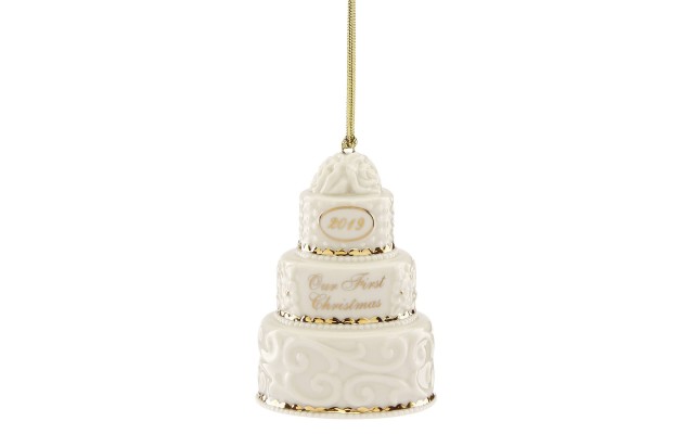  2019 Our 1st Christmas Cake Ornament
