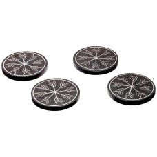 LENOX Alpine Carved 4-Pc. Wooden Coaster Set