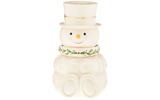  Happy Holly Days Snowman Stackable Bowls, Set of 3