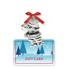 Lenox Holiday Holders Metal Santa Ornament
