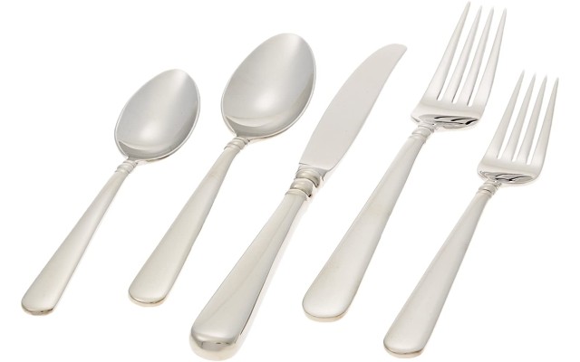  Pearl Platinum 5 Piece Place Setting
