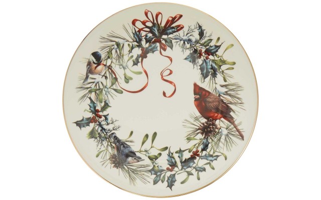  Winter Greetings 10.75″ Dinner Plate