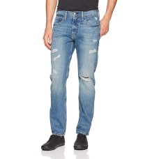Levi’s Men’s 502 Regular Taper Fit Jeans (Broom Tree-Warp Stretch, 36W x 30L)