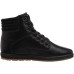Levi’s Men’s Fletcher II Burnish II High-Top Sneakers (Black, 8)