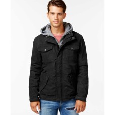 Levi’s Shortie Hoodie Jacket (Black, S)