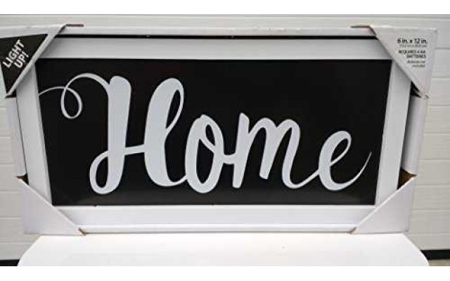 Lightup Frame HOME 6×12 Decor and Design