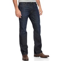 Lucky Brand Men’s 181 Relaxed Straight Fit Jeans (Navy, 32×30)