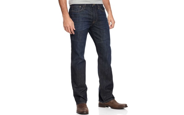  Men’s 181 Relaxed Straight Fit Jeans (Navy, 32×30)