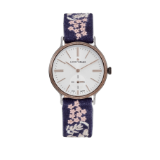 Lucky Brand Ventana Embroidered Leather Watch