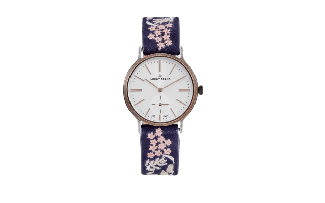  Ventana Embroidered Leather Watch