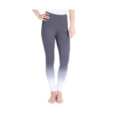 Lyssé Women’s Tight Ankle Legging (Grey Dip Dye, M)