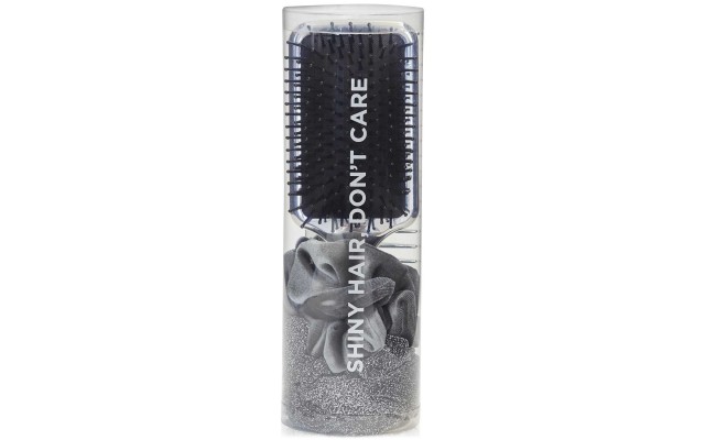 Macy’s Beauty Collection 4-Pc. Shiny Hair, Don’t Care Set, Grey