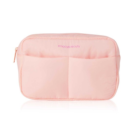 Macy’s Beauty Collection Cosmetic Bag (Pink)