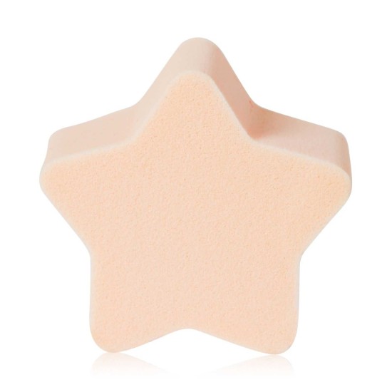 Macy’s Beauty Collection Cosmetic Star Shaped Sponge & Holder Pink