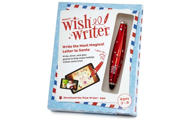 Macy’s Yes Virginia Holiday Wish Writer Stylus, Red