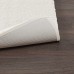Madison Park Signature Marshmallow Quick Dry Non-Slip Absorbent Ultra Soft Bath Mat Bathroom Rugs, Contour U-Shaped, Ivory, 20X24″