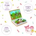 Magnetic Shapes for Creative Stories, Creative Improvement for Preschoolers, Homeschooling for Kids, Kindergarten and Pre-K Teaching Aids
