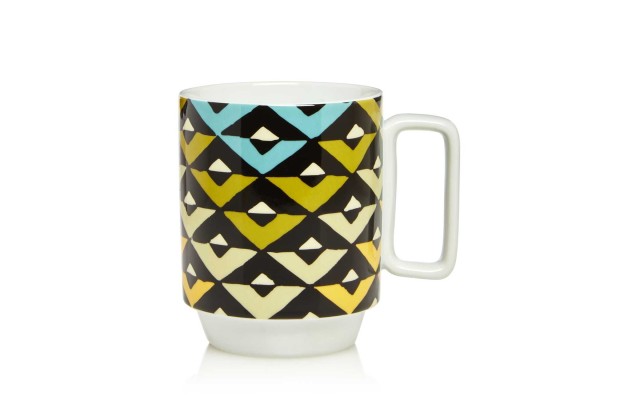 Magpie & Jay Viva Chevron Mug, Multicolor