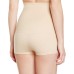  Flexees Women’s Shapewear Minimizing Hi-Waist Boyshort (Latte Lift, Medium)