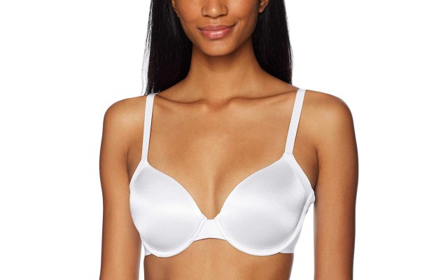  Women’s No Lines, No Show Cool Comfort Bra (White, 38D)