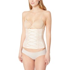 Maidenform Women's Sexy Lace Firm Control Waistnipper (Champagne Shimmer/Ivory, S)