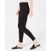  Women's Flocked Dotted Skinny Pants