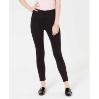 Maison Jules Women's Flocked Dotted Skinny Pants