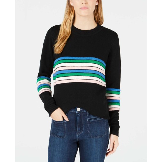 Women’s Novelty-Striped Sweaters