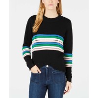 Maison Jules Women’s Novelty-Striped Sweaters